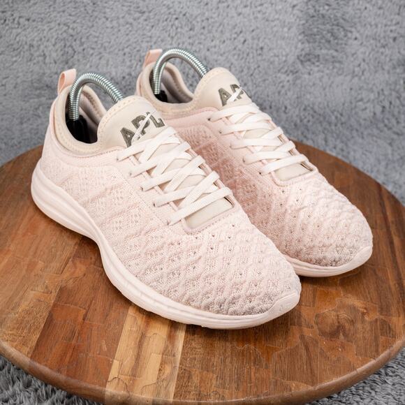 APL Women Techloom Phantom Sneakers Dusty Rose/Blush Pink - US 8.5 - Picture 1 of 8